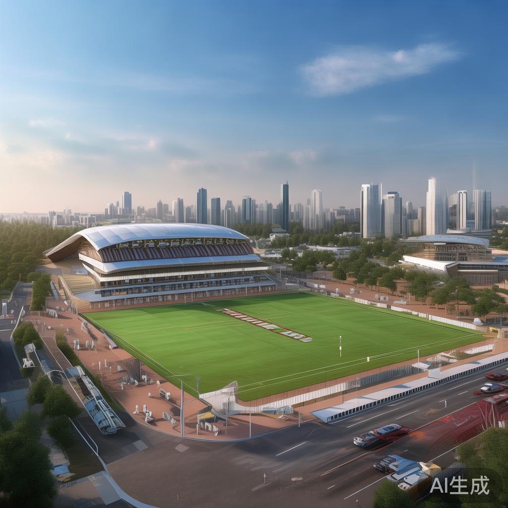 作为城市中新兴的标志性体育场所，海德体育中心占地面