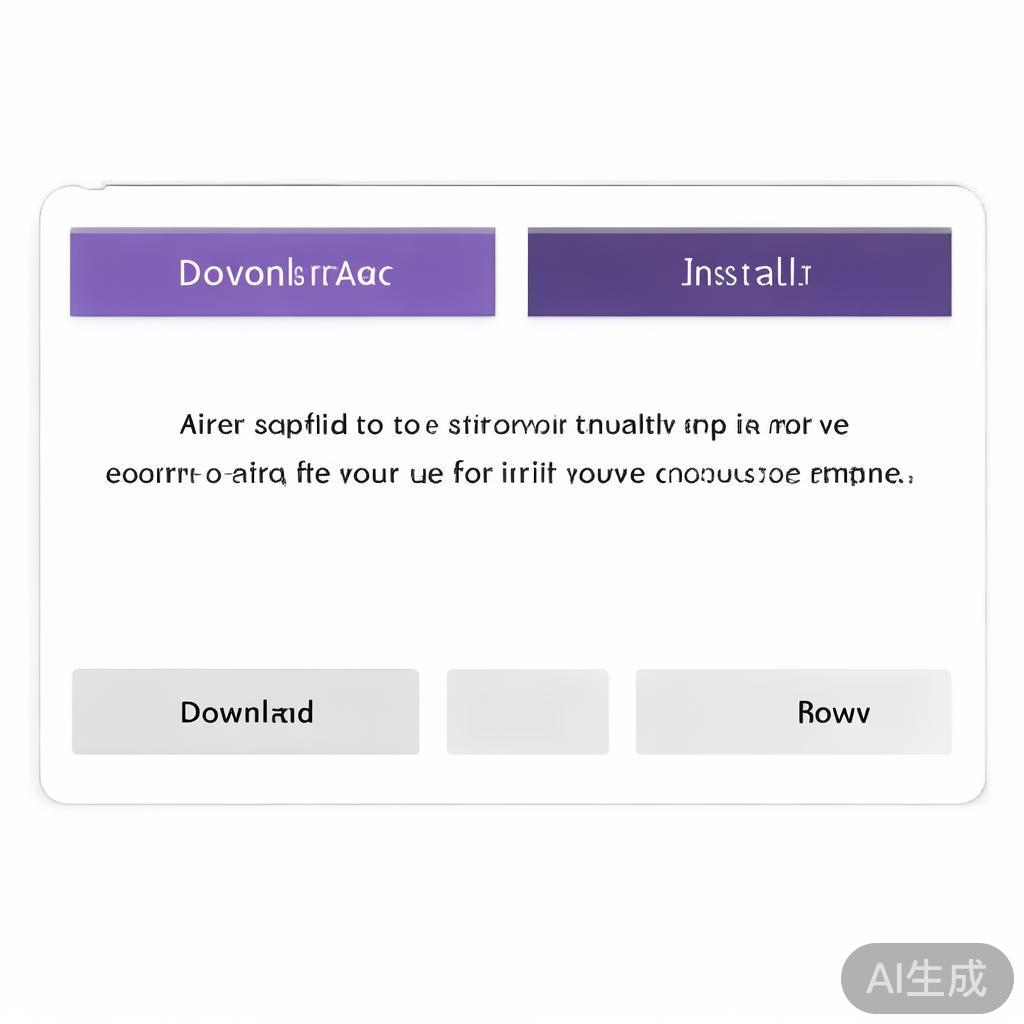点击“下载”或“安装”按钮，下载文件会自动保存到设